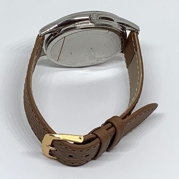 Michael Kors Runway MK3314 Women's Brown Leather Analog Dial Quartz Watch WFH175 - Picture 10 of 11